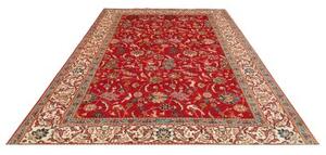 Tappeto Tabriz Figurativo Rosso Avorio 230x345 Cm