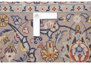 Tappeto Kashan Floreale Avorio Blu 315x415 Cm
