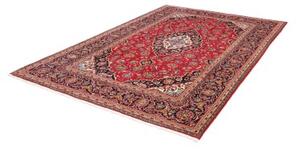 Tappeto Ardakan Medaglione Floreale Rosso Blu Scuro 203x300 Cm