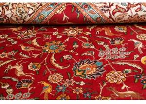 Tappeto Tabriz Figurativo Rosso Avorio 230x345 Cm