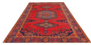 Tappeto Wiss Stilizzato Rosso Blu 216x323 Cm