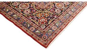 Tappeto Ardakan Medaglione Floreale Rosso Ruggine Blu Scuro 303x413 Cm