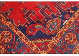 Tappeto Wiss Stilizzato Rosso Blu 216x323 Cm