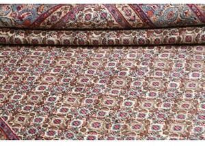 Tappeto Moud Stilizzato Avorio Blu Cielo 215x293 Cm