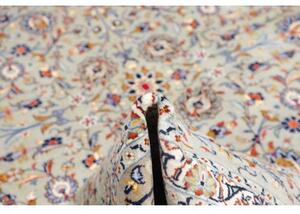 Tappeto Kashan Floreale Celeste Blu 272x387 Cm