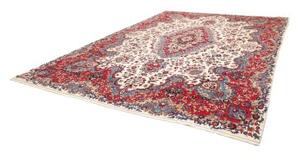 Tappeto Mashad Medaglione Floreale Avorio Rosso 300x405 Cm