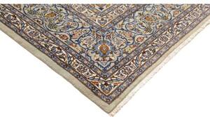 Tappeto Kashmar Medaglione Floreale Avorio Azzurro 300x400 Cm