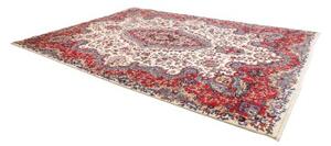 Tappeto Mashad Medaglione Floreale Avorio Rosso 300x405 Cm