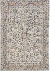 Tappeto Kashan Floreale Celeste Blu 272x387 Cm