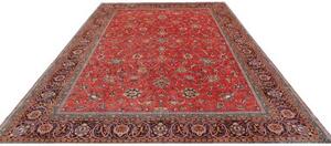 Tappeto Sarough Floreale Rosso Mattone Blu Scuro 245x337 Cm