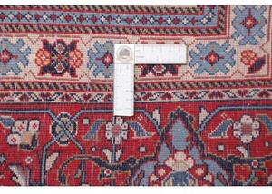 Tappeto Sarough Stilizzato Rosso Blu Avio 305x400 Cm