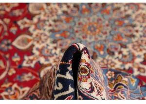 Tappeto Nadjafabad Medaglione Floreale Rosso Blu Scuro 283x415 Cm