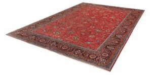 Tappeto Sarough Floreale Rosso Mattone Blu Scuro 245x337 Cm