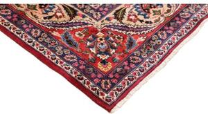 Tappeto Mashad Floreale Rosso Blu 298x380 Cm