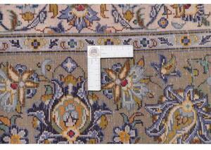 Tappeto Kashan Floreale Verde Chiaro Blu 300x387 Cm