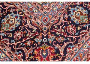 Tappeto Ardakan Medaglione Floreale Rosso Blu Scuro 310x415 Cm