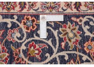 Tappeto Nadjafabad Medaglione Floreale Rosso Blu Scuro 283x415 Cm