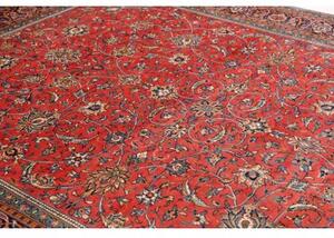 Tappeto Sarough Floreale Rosso Mattone Blu Scuro 245x337 Cm