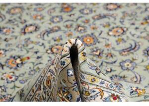 Tappeto Kashan Floreale Verde Chiaro Blu 300x387 Cm