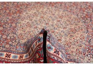 Tappeto Sarough Stilizzato Rosso Blu Avio 305x400 Cm