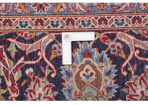 Tappeto Ardakan Medaglione Floreale Rosso Blu Scuro 310x415 Cm