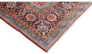 Tappeto Sarough Floreale Rosso Mattone Blu Scuro 245x337 Cm