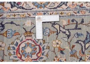 Tappeto Kashan Floreale Verde Salvia Blu Indaco 273x422 Cm
