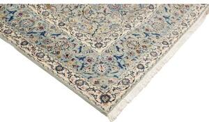 Tappeto Kashan Floreale Celeste Blu 295x394 Cm
