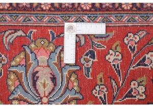 Tappeto Sarough Floreale Avorio Rosso 250x348 Cm