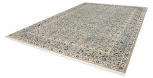 Tappeto Kashan Floreale Celeste Blu 295x394 Cm