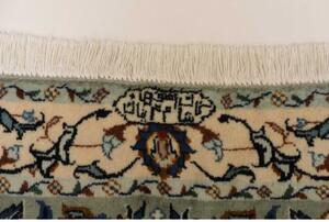 Tappeto Kashan Floreale Celeste Blu 295x394 Cm