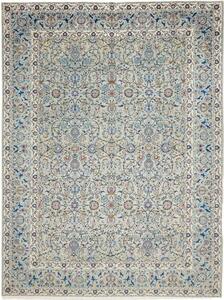 Tappeto Kashan Floreale Celeste Blu 295x394 Cm