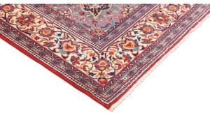 Tappeto Sarough Medaglione Floreale Rosso Avorio 197x298 Cm