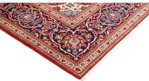Tappeto Ardakan Medaglione Floreale Rosso Blu Scuro 198x302 Cm