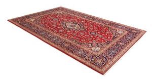 Tappeto Ardakan Medaglione Floreale Rosso Blu Scuro 198x302 Cm