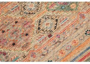 Tappeto Istintia Geometrico Beige Multicolore Corsia 61x188 Cm