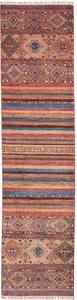 Tappeto Samarkand Geometrico Terracotta Ocra Corsia 74x303 Cm