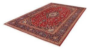Tappeto Ardakan Medaglione Floreale Rosso Blu Scuro 198x302 Cm