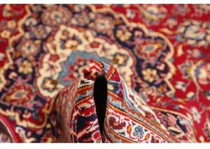 Tappeto Ardakan Medaglione Floreale Rosso Blu Scuro 198x302 Cm