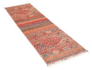 Tappeto Istintia Geometrico Rosso Blu Corsia 58x184 Cm