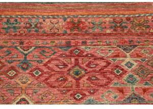 Tappeto Istintia Geometrico Rosso Multicolore Corsia 60x185 Cm