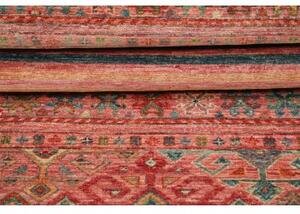 Tappeto Istintia Geometrico Rosso Multicolore Corsia 60x185 Cm