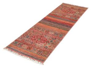 Tappeto Istintia Geometrico Rosso Multicolore Corsia 60x185 Cm