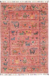 Tappeto Istintia Figurativo Rosa Antico Multicolore 61x91 Cm