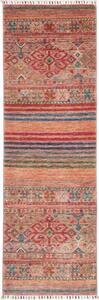 Tappeto Istintia Geometrico Rosso Multicolore Corsia 60x185 Cm