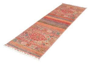 Tappeto Istintia Geometrico Rosso Blu Corsia 58x184 Cm