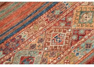Tappeto Istintia Geometrico Terracotta Blu 81x122 Cm