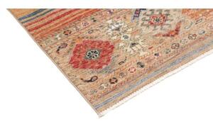 Tappeto Istintia Geometrico Beige Rosso 81x114 Cm