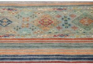 Tappeto Istintia Geometrico Azzurro Arancione 81x124 Cm