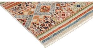 Tappeto Istintia Geometrico Beige Rosso Mattone 81x124 Cm